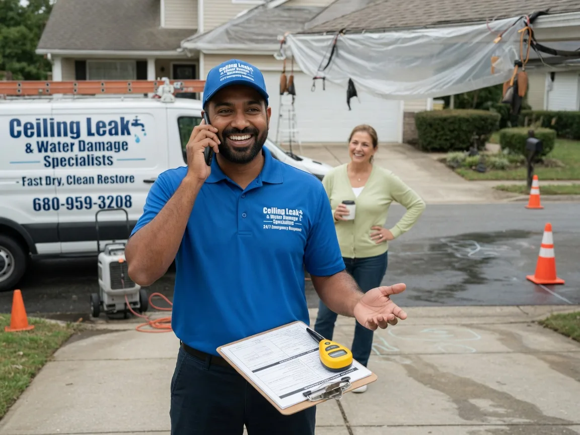 Ceiling Leak Cleanup Fly Creek, NY FAQs